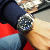 Tag Heuer Aquaracer Automatic Men's Watch WBD2112.BA0928 – Blue Dial with Silver Steel Strap