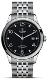 Tudor M91650-0004 1926 Automatic Diamonds Men's Watch – Black Dial & Silver Steel Strap