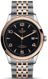 Tudor M91651-0003 1926 Automatic Men's Watch – Black Dial & Two Tone Steel Strap