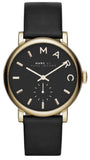 Marc Jacobs MBM1269 Baker Quartz Women’s Watch – Black Dial & Black Leather Strap