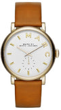 Marc Jacobs MBM1316 Baker Quartz Women’s Watch – White Dial & Brown Leather Strap