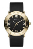 Marc Jacobs MBM1154 Amy Women's Watch – Black Dial & Black Leather Strap