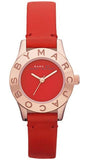 Marc Jacobs MBM1210 Blade Quartz Women’s Watch – Red Dial & Red Leather Strap