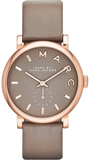 Marc Jacobs MBM1266 Baker Quartz Women’s Watch – Grey Dial & Grey Leather Strap
