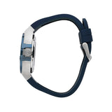 Maserati Potenza Skeleton Dial Quartz Blue Silicon Watch For Men - R8821108028