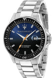 Maserati R8853140001 SFIDA Quartz Men’s Watch – Blue Dial & Stainless Steel Strap