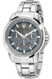 Maserati R8873621006 Successo Chronograph Men’s Watch – Silver Dial & Silver Stainless Steel Bracelet