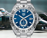 Tag Heuer Formula 1 Calibre 6 Automatic Men's Watch WAZ2014.BA0842 – Blue Dial with Silver Steel Strap