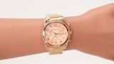 Michael Kors Blair Rose Gold Dial Rose Gold Steel Strap Watch for Women - MK5263