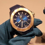Tag Heuer Aquaracer Professional 200 Automatic Blue Dial Blue Rubber Strap Watch for Men - WBP2150.FT6210