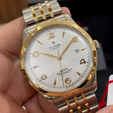 Tudor M91650-0001 1926 Automatic Men's Watch – Silver Dial & Silver Steel Strap