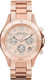 Marc Jacobs MBM3156 Rock Chronograph Women’s Watch – Rose Gold Dial & Rose Gold Steel Strap