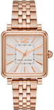 Marc Jacobs MJ3514 Vic Quartz Women's Watch – Silver Dial & Rose Gold Steel Strap