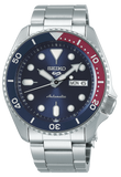 Seiko 5 Sports SRPD53K1 SKX Automatic Men's Watch – Blue Dial & Silver Stainless Steel Bracelet