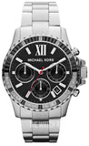 Michael Kors MK5753 Everest Chronograph Women's Watch – Black Dial & Silver Steel Bracelet