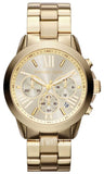 Michael Kors MK5777 Bradshaw Chronograph Women's Watch – Gold Dial & Gold Steel Bracelet