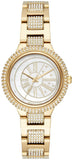 Michael Kors MK6567 Taryn Quartz Women's Watch – Mother of Pearl Dial & Gold Steel Strap