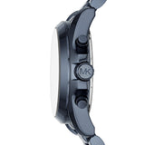 Michael Kors Bradshaw Blue Dial Blue Steel Strap Watch for Men - MK6248