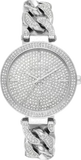 Michael Kors MK4675 Catelyn Quartz Women's Watch – Silver Dial with Crystals & Silver Steel Bracelet