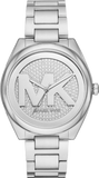 Michael Kors MK7311 Janelle Quartz Women's Watch – Silver Dial & Silver Steel Strap