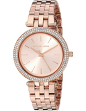 Michael Kors Darci Rose Gold Dial Rose Gold Steel Strap Watch for Women - MK3431
