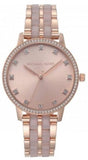Michael Kors MK4396 Melissa Analog Quartz Women's Watch – Rose Gold Dial & Rose Gold Steel Bracelet