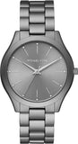 Michael Kors MK4506 Slim Runway Quartz Women's Watch – Grey Dial & Grey Steel Bracelet