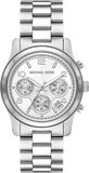 Michael Kors MK7325 Runway Chronograph Women's Watch – Silver Dial & Silver Steel Bracelet