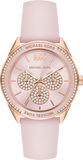 Michael Kors MK6946 Quartz Women's Watch – Pink Dial & Pink Silicone Strap