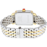 Michele Deco Silver Dial Two Tone Steel Strap Watch For Women - MWW06V000023