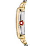 Michele Deco Silver Dial Two Tone Steel Strap Watch For Women - MWW06V000023