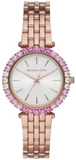 Michael Kors MK4517 Darci Pave Women's Watch – Silver Dial & Rose Gold Steel Bracelet