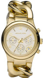 Michael Kors MK3131 Runway Twist Quartz Women's Watch – Gold Dial & Gold Stainless Steel Strap