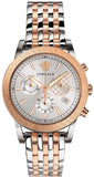 Versace VELT00319 Sport Tech Chronograph Men's Watch – White Dial & Two-Tone Steel Strap