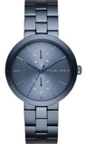 Michael Kors MK6410 Garner Chronograph Quartz Women's Watch – Blue Dial & Blue Steel Strap