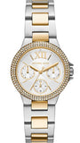 Michael Kors MK6982 Camille Multifunction Women's Watch – Silver Dial & Two Tone Steel Strap