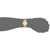 Daniel Wellington DW00100211 Iconic Link Women’s Watch – White Dial with Rose Gold Stainless Steel Strap