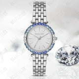 Michael Kors Darci Quartz White Dial Silver Steel Strap Watch For Women - MK4516
