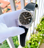Tissot T137.407.17.051.00 PRX Powermatic 80 Men's Watch – Black Dial & Black Rubber Strap