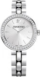 Swarovski 5095600 Daytime Crystal Women's Watch – Silver Dial & Silver Steel Strap
