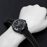 Tag Heuer Aquaracer Chronograph 43mm Black PVD Dial Black Nylon Strap Watch for Men - CAY218A.FC6361