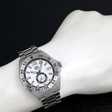 Tag Heuer Formula 1 Calibre 6 Automatic White Dial Silver Steel Strap Watch for Men - WAZ2013.BA0842