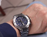 Tissot T141.417.11.041.00 T-Race Chronograph Men's Watch – Blue Dial & Silver Steel Strap