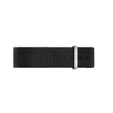 Daniel Wellington Classic Cornwall White Dial Black Nylon Strap Watch For Men - DW00100258