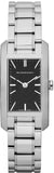 Burberry Heritage Women's Watch BU9501 with Black Dial & Silver Stainless Steel Strap