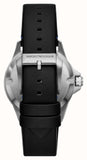 Emporio Armani Diver Three-Hand Quartz Blue Dial Blue Leather Strap Watch For Men - AR11516