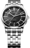 Maurice Lacroix PT6148 Pontos Date Automatic Men’s Watch – Black Dial & Silver Steel Strap