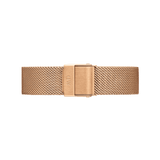 Daniel Wellington Petite Rose Gold Dial Rose Gold Mesh Bracelet Watch For Women - DW00100471
