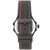 Maserati Potenza 3H STR Black Dial 42mm Leather Strap Watch For Men - R8851108010