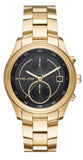Michael Kors MK6497 Blair Quartz Women's Watch – Black Dial & Gold Steel Strap